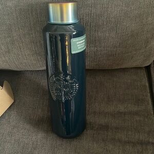 NWT Starbucks glass water bottle